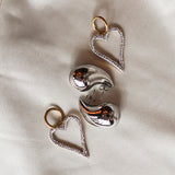 Boucles d'oreilles Bieber en argent