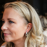 Boucles d'oreilles Bieber en argent