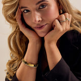 Bijoux Bangle Aurélie plaqué or 14 carats