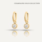 De Romee Solitaire Oorbellen 5 mm