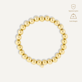 Bracelet Oeil d'Or 8 mm