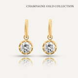 De Romee Solitaire Oorbellen 8 mm
