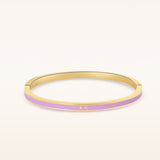 Amour Bangle Lavendel 14K goud verguld