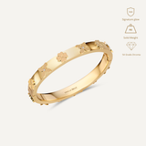 Bijoux Bangle Aurélie plaqué or 14 carats