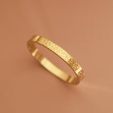 Bracelet Lénny Léopard plaqué or 14 carats