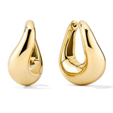 Boucles d'oreilles créoles pailletées Faye