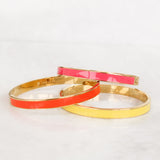 Gina Orange Armband