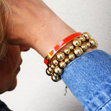 Gina Orange Armband