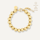 Bracelet Oeil d'Or 10 mm