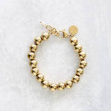Bracelet Oeil d'Or 10 mm