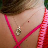 Set Oak ketting met Knot oorbellen