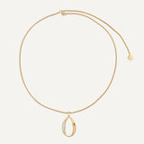 The Brilliance Oval Necklace