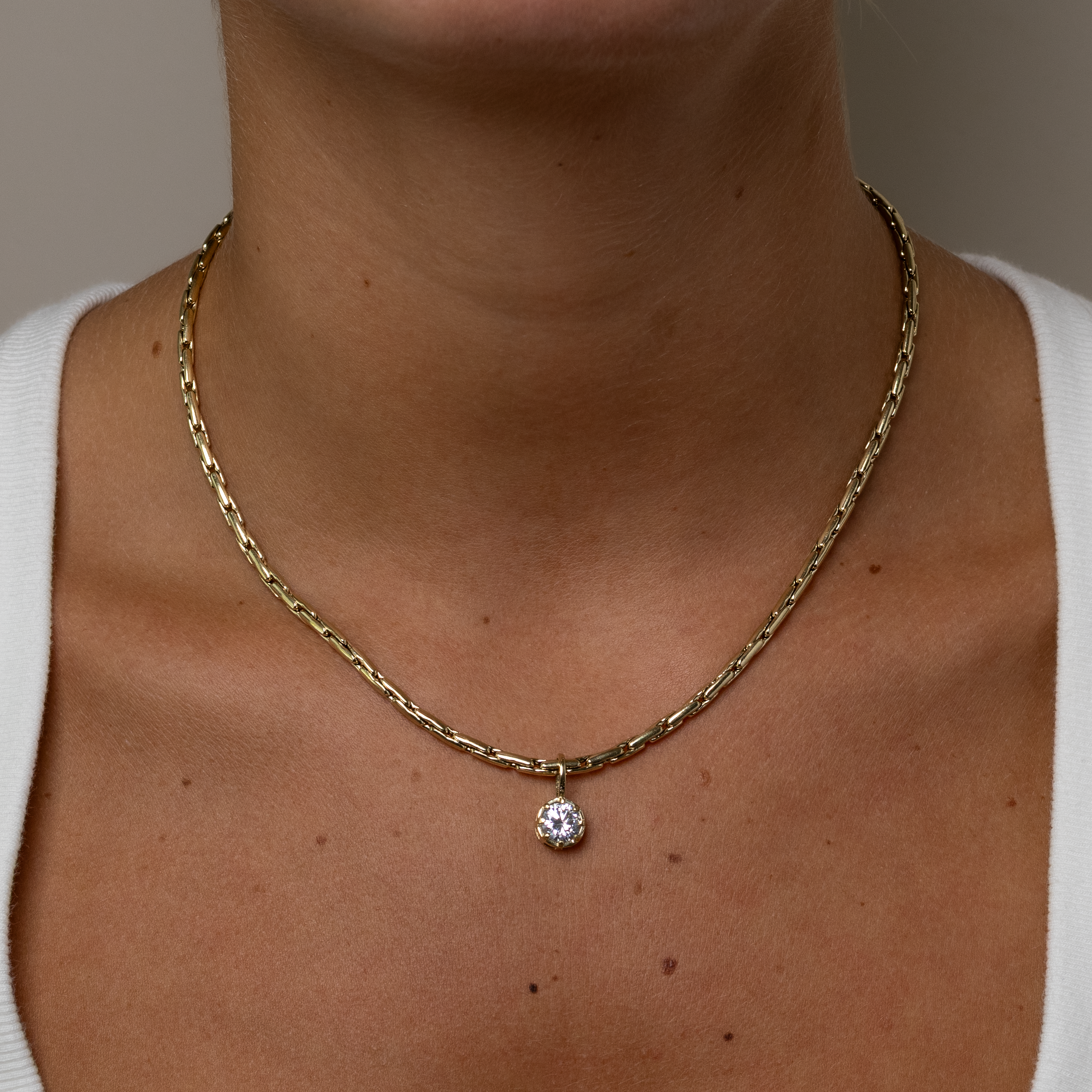 De Romee | Hanger Rond – Champagne Goud