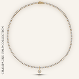 De Romee | Hanger Rond – Champagne Goud