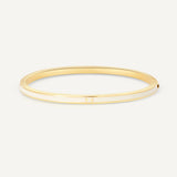Amour Armreif Ecru 14K vergoldet