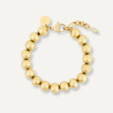 Goldenes Auge 10 mm Armband