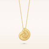 Golden shell ketting