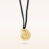Bohemian shell ketting zwart